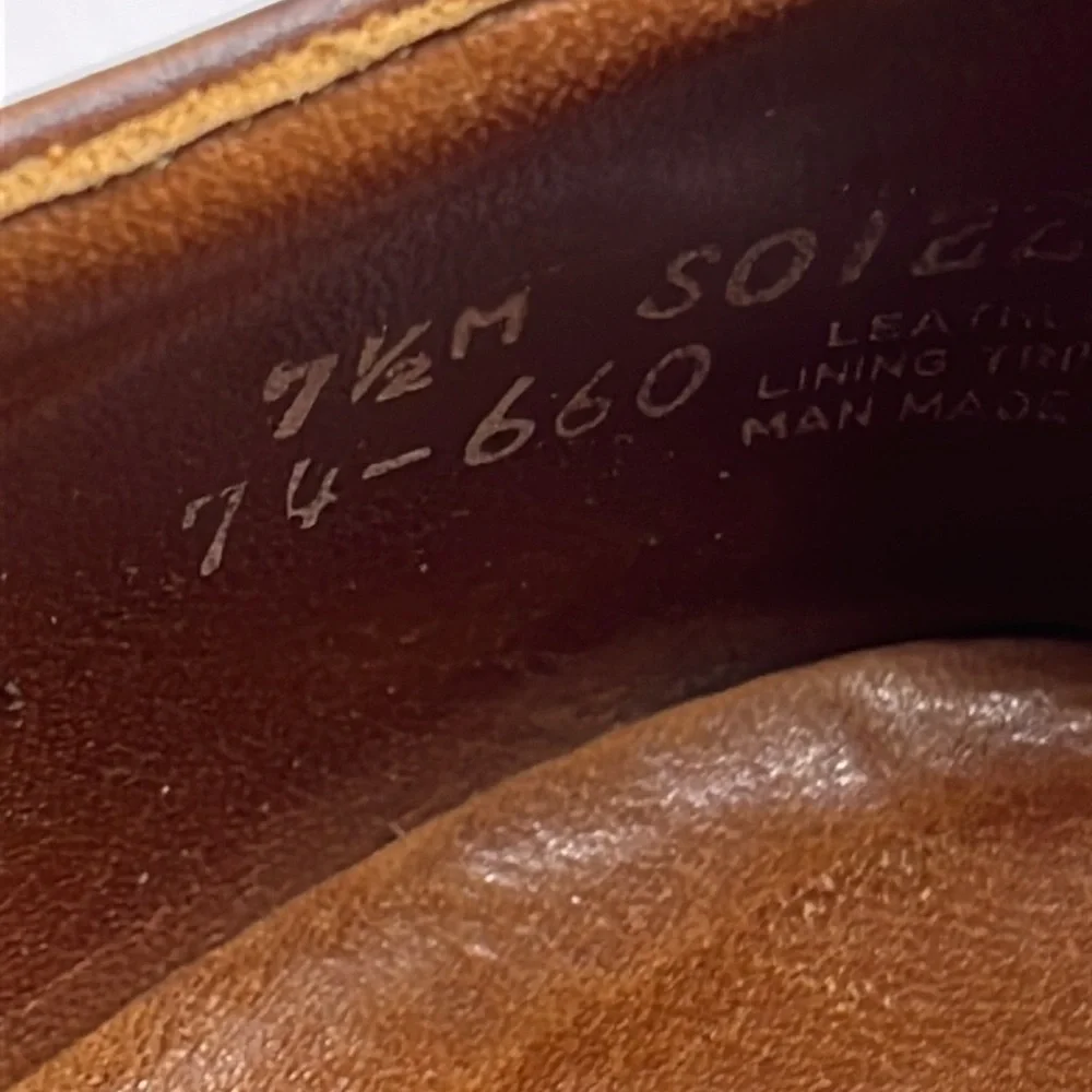 Sebago Black Brown Leather Women's Size 7.5 SNK6536H - Picture 8 of 8